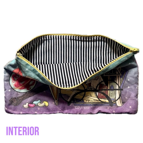 Large Harry Potter Zipper “Bag of Requirement” - Picture 3 of 5
